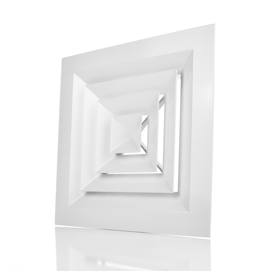 Ceiling Diffuser 4 Ways Ceiling Air Diffuser CS400 GRADA